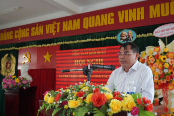 Công an xã Định Quán tổng kết công tác năm 2025, triển khai nhiệm vụ năm 2026