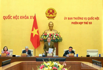 Khai mạc Phiên họp thứ 53 của Ủy ban Thường vụ Quốc hội