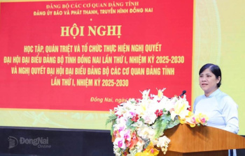 Báo và Phát thanh, Truyền hình Đồng Nai học tập nghị quyết Đại hội đại biểu Đảng bộ tỉnh lần thứ I, nhiệm kỳ 2025-2030