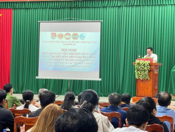 Xã Phước An: Tuyên truyền Luật cho trên 250 đoàn viên, hội viên và nhân dân