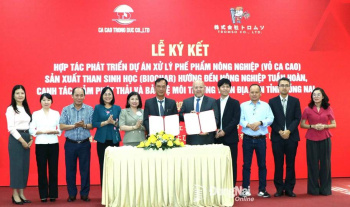 Đồng Nai hợp tác với Nhật Bản phát triển dự án xử lý vỏ ca cao thành than sinh học