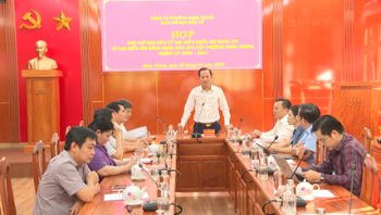 Chơn Thành: rà soát các điều kiện bảo đảm phục vụ ngày bầu cử theo đúng kế hoạch