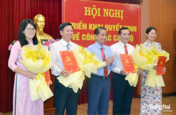 Tỉnh ủy Đồng Nai triển khai các quyết định về công tác cán bộ