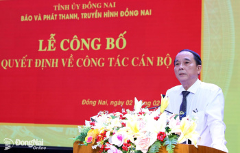 Báo và Phát thanh, Truyền hình Đồng Nai công bố các quyết định về công tác cán bộ