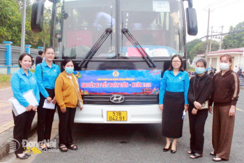 Đồng Nai hỗ trợ vé xe cho công nhân khó khăn trở lại làm việc sau Tết