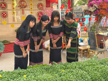 Ấm áp mùa xuân nơi vùng đồng bào dân tộc thiểu số xã Nha Bích