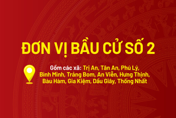 [Infographic] Danh sách các ứng cử viên đại biểu Quốc hội khóa XVI - Đơn vị bầu cử số 2 tỉnh Đồng Nai