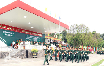 Ra quân huấn luyện năm 2026 và phát động thi đua cao điểm đoàn kết, hoàn thành xuất sắc nhiệm vụ bầu cử