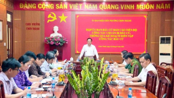 Chơn Thành: Họp Ủy ban bầu cử phường