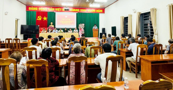 Uỷ ban MTTQ Việt Nam xã Phú Hoà tổ chức thành công hội nghị tiếp xúc cử tri vận động bầu cử của các ứng cử viên đại biểu HĐND xã Phú Hoà, nhiệm kỳ 2026-2031