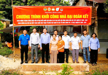 Phường Bình Long khởi công xây dựng nhà đại đoàn kết