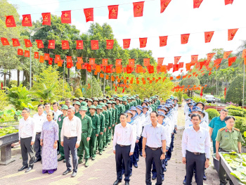 Xã Phước An: Tổ chức lễ dâng hương tại Đền thờ Liệt sỹ Nhơn Trạch