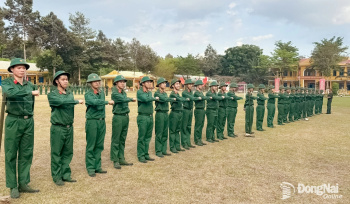 Các đơn vị khai mạc huấn luyện chiến sĩ mới năm 2026