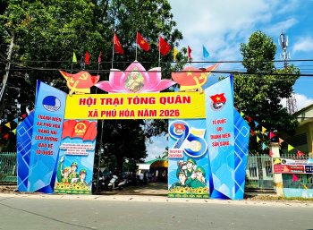 Phú Hoà: Sẵn sàng Hội trại Tòng quân năm 2026