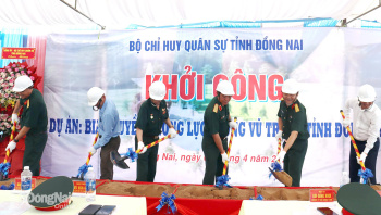 Khởi công dự án Bia truyền thống lực lượng vũ trang tỉnh Đồng Nai