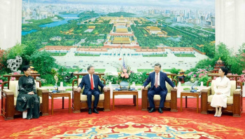 [Ảnh] Tổng Bí thư, Chủ tịch nước Tô Lâm và Phu nhân cùng...