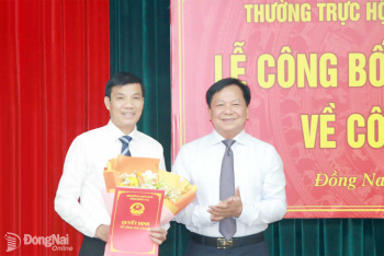 Ông Đỗ Mạnh Cường được bổ nhiệm làm Phó Chánh văn phòng Đoàn Đại biểu Quốc hội và HĐND tỉnh