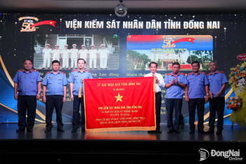 Viện Kiểm sát nhân dân tỉnh Đồng Nai kỷ niệm 50 năm thành lập