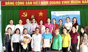 Hội Phụ nữ xã Phước An ra mắt mô hình “Tổ phụ nữ kinh doanh số” và “Gia đình số”