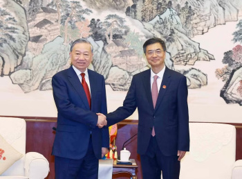Tổng Bí thư, Chủ tịch nước Tô Lâm tiếp Bí thư Quảng Tây, Trung Quốc Trần Cương