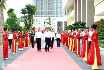 [Ảnh] Tổng Bí thư, Chủ tịch nước Tô Lâm làm việc với Ban Thường vụ Thành ủy Đồng Nai