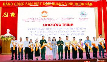 Thiện Hưng ký kết mô hình “Từ nội địa hướng về biên giới - Chung tay vì an sinh cộng đồng”