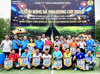 Sôi nổi các hoạt động Tháng Công nhân năm 2026 tại Công ty TNHH Hwaseung Vina