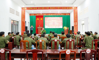 Phường Đồng Xoài tổ chức Hội thi lực lượng tham gia bảo vệ ANTT ở cơ sở giỏi năm 2026