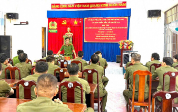 Xã Phước An tổ chức thành công Hội thi lực lượng tham gia bảo vệ an ninh, trật tự ở cơ sở giỏi lần thứ I năm 2026