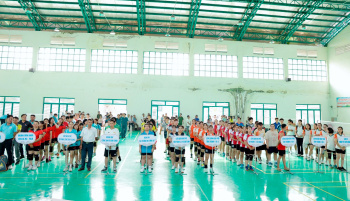 Phường Đồng Xoài tổ chức các môn thi đấu thể thao trước Đại hội Thể dục thể thao lần thứ I
