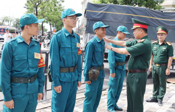 Kiểm tra công tác bảo đảm an toàn phục vụ Lễ công bố thành lập thành phố Đồng Nai
