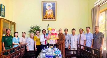 Xã Phú Hòa - thăm, chúc mừng Lễ Phật Đản năm 2026 – Phật lịch 2570