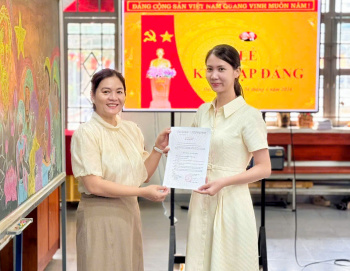 Xã Đại Phước kết nạp 27 đảng viên mới sau 01 năm thực hiện mô hình chính quyền địa phương 2 cấp