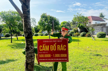 Đoàn Thanh niên xã Phú Hoà tổ chức ra quân thực hiện “Ngày Chủ nhật xanh” lần II năm 2026