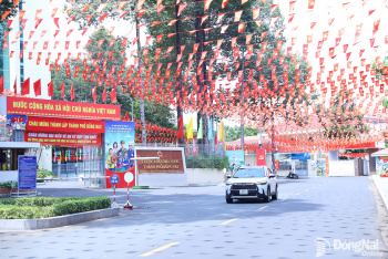 [Ảnh] Thành phố Đồng Nai rực rỡ đón chào sự kiện trọng đại