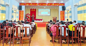 Hơn 100 cán bộ, đảng viên xã Lộc Tấn đã tham dự Hội nghị tập huấn kiểm tra đảng năm 2026