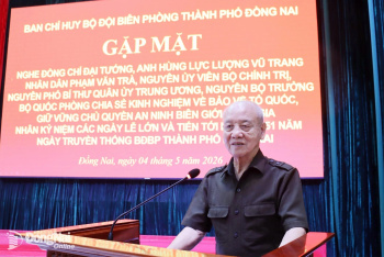 Đại tướng Phạm Văn Trà chia sẻ kinh nghiệm bảo vệ Tổ quốc và bảo vệ biên giới