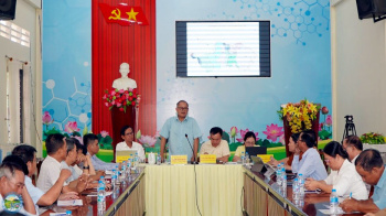 Xã Phú Hòa lấy ý kiến nguyên lãnh đạo và cán bộ cơ sở về đề án sắp xếp, điều chỉnh, đổi tên các ấp