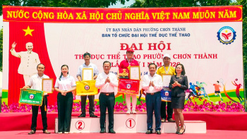Chơn Thành: Đại hội TDTT phường lần thứ I năm 2026 thành công tốt đẹp