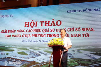 Dong Nai discusses measures to improve SIPAS and PAR Index rankings
