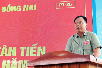 Diễn tập tác chiến xã Tân Tiến trong khu vực phòng thủ năm 2026