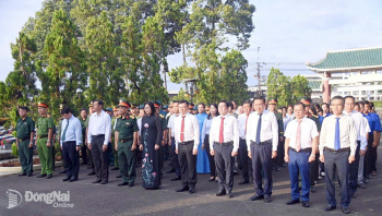 Chương trình lấy mẫu xét nghiệm ADN hài cốt liệt sĩ tại Nghĩa trang liệt sĩ phường Trảng Bom