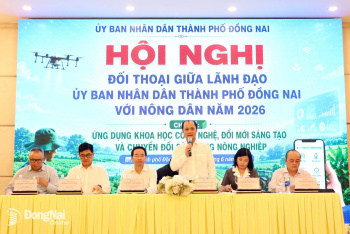 Lãnh đạo thành phố Đồng Nai đối thoại với gần 300 nông dân