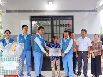 Chung tay sửa chữa nhà ở cho hộ có hoàn cảnh khó khăn tại phường Nhơn Trạch