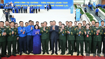 [Ảnh] Tổng Bí thư, Chủ tịch nước Tô Lâm dự Đại hội đại biểu toàn quốc Đoàn Thanh niên Cộng sản Hồ Chí Minh lần thứ XIII