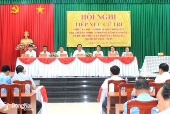 Phó Bí thư Thành ủy Võ Tấn Đức tiếp xúc cử tri xã Phước An