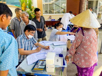 Xã Phước An: Tổ chức chiến dịch khám sàng lọc, phát hiện chủ động sớm ca bệnh lao và lao tiềm ẩn