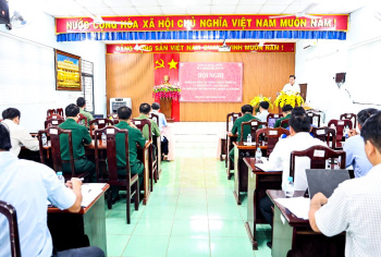 Sẵn sàng huy động lực lượng, phương tiện xử lý trong công tác phòng, chống thiên tai