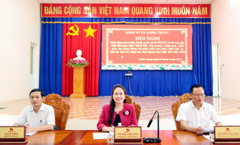 Xã Nghĩa Trung phát động thi đua 500 ngày đêm