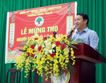 Gần 670 người cao tuổi tại phường Nhơn Trạch được mừng thọ năm 2026